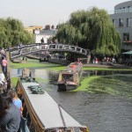 Barges on the canal